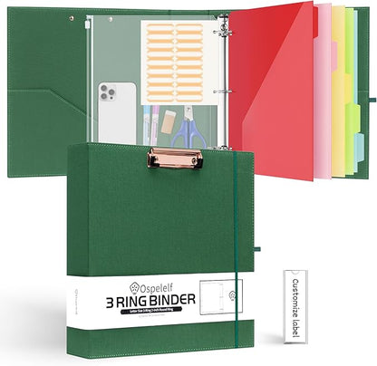 Ospelelf 2 Inch 3 Ring Binder Organizer by OspelelfOfficeSupplies