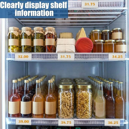 Kathfly 2 Pack Wire Shelf Label Holders Shelf Cable Tags - Image 6