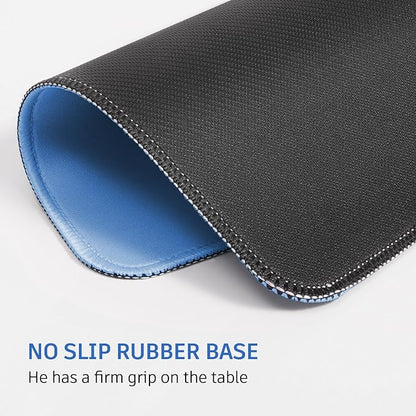 Blue Mouse Pad, 10.2 x 8.2 Inch, 3mm Thick, Ultra-Smooth, Waterproof, Suitable - Image 4
