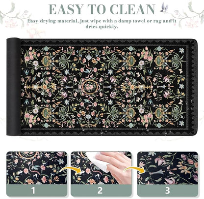 iCasso Large Desk Mat Black, Big Mouse Pad - Image 5