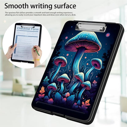 Clipboard with Storage, Office Supplies Nursing Clipboards Folder with Pen - Image 5