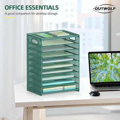 OUTWOLF 10 Tier Paper Organizer - Image 2