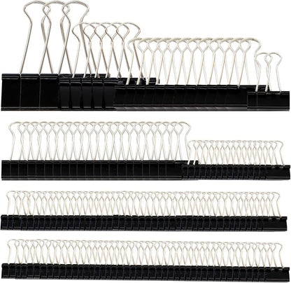 DSTELIN Binder Clips Paper Clamps Assorted Sizes 150 Count, X Small and Micro - Image 6