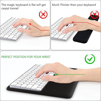 HONKID Wrist Rest for Magic Keyboard 2 and Magic Keyboard - Image 2