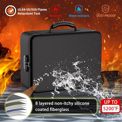 ENGPOW 5200℉ Soft Case Fireproof Document Box - Image 4