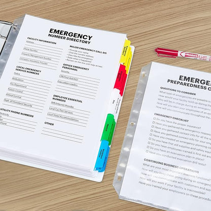 Avery Clear Heavyweight Sheet Protectors, Easy Load, 200 Document Protectors - Image 7