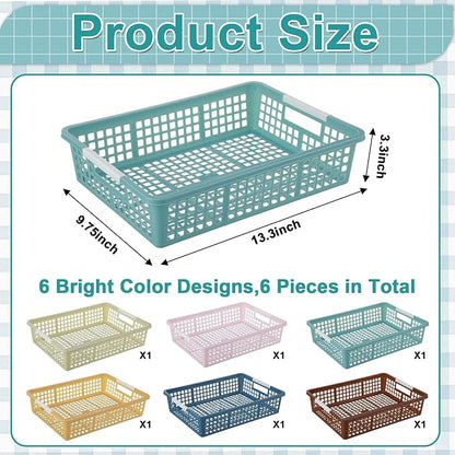 gisgfim 6 Pack Plastic Turn in Paper Trays - Image 2