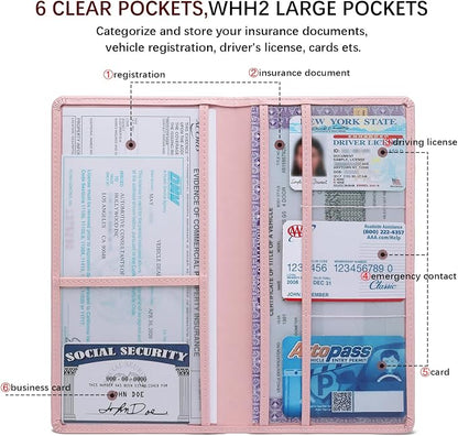 Car Registration and Insurance Card Holder - Image 3