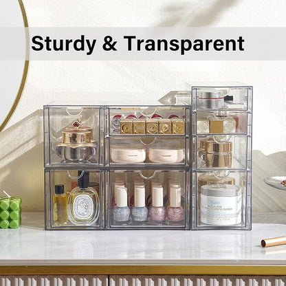 Prsildan Acrylic Drawer Makeup Organizer - Image 9