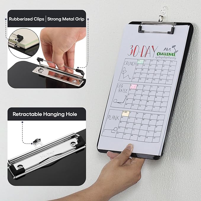 Mr. Pen- Plastic Clipboard, Letter Size, Office & Daily Use - Image 3
