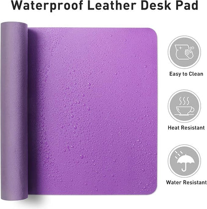 Aothia Faux Leather Desk Mat - Image 7