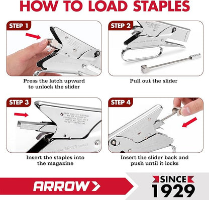 Arrow Fastener P22 Heavy Duty Handheld Plier Stapler - Image 4