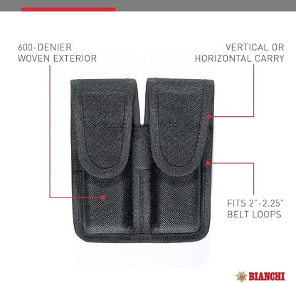 Bianchi Model 8002 Double Magazine Pouch - Image 3