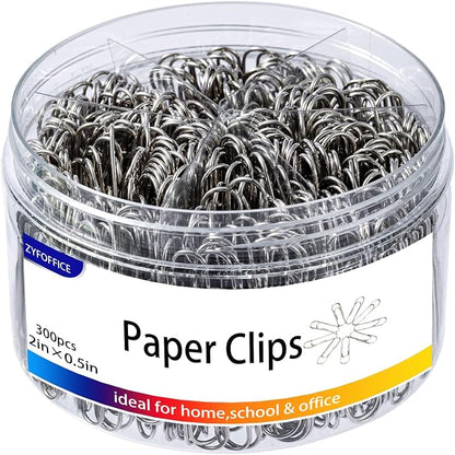 Colored Jumbo Paper Clips, 2 Inch, School and Office Use by ZYFOFFICE