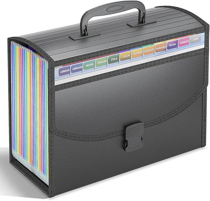 TOPCJ 25 Pockets Accordion File Organizer by TOPCJ