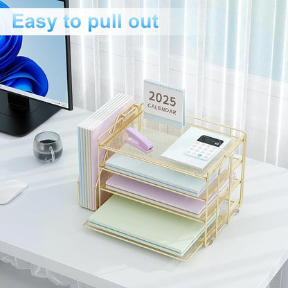 Spacrea Desk Organizers and Accessories, Paper Organizer - Image 6