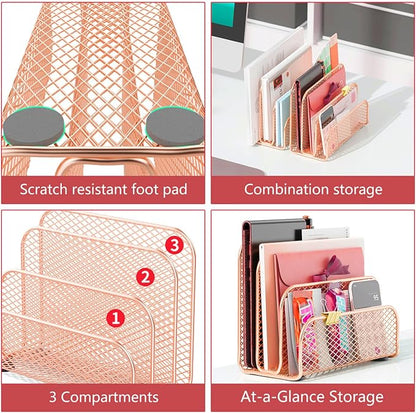 gianotter Mail Organizer Countertop, Mail Sorter - Image 6