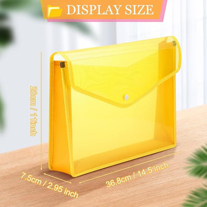Epakh 36 Pack Plastic Expanding File Folders Expandable File Folder - Image 2