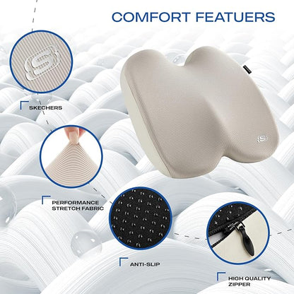 Skechers Seat Cushion, Ergonomic Memory Foam Cushion - Image 3