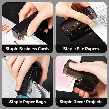 NUSIGN Mini Stapler with 830 Staples, Small Cute Desk Staplers, 25 Sheet - Image 5