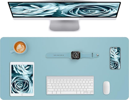 AFIING Leather Desk Pad Protector, Mouse Pad, Office Desk Mat, Non-Slip PU by AFIING
