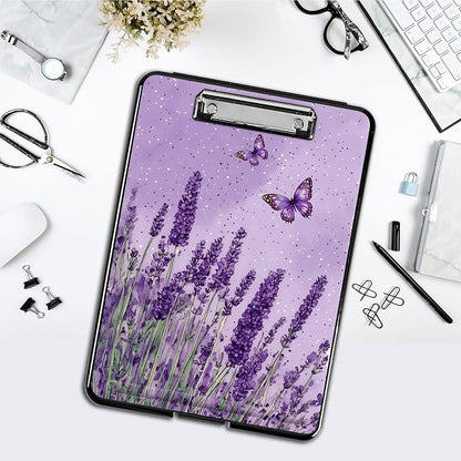 Clipboard with Storage, Office Supplies Nursing Clipboards Folder with Pen - Image 4