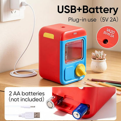 deli Electric Sharpener, Battery Powered, 3 Sizes - Image 5