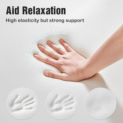 LightEase Post-Surgery Leg, Ankle Elevation Double Wedge Pillow, Memory Foam - Image 6