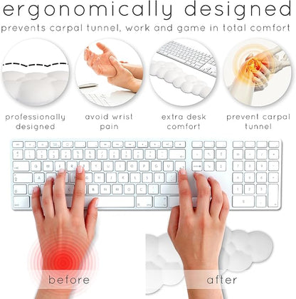 Cloud Keyboard Wrist Rest – Create-ables Qloud Cloud Wrist Rest - Image 8