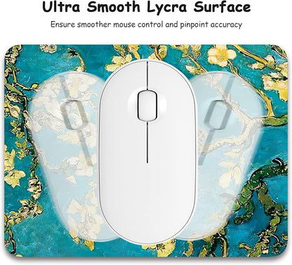 Dapesuom Small Mouse Pad, 6 x 8 Inch Thick Rubber Premium-Textured Non-Slip - Image 3