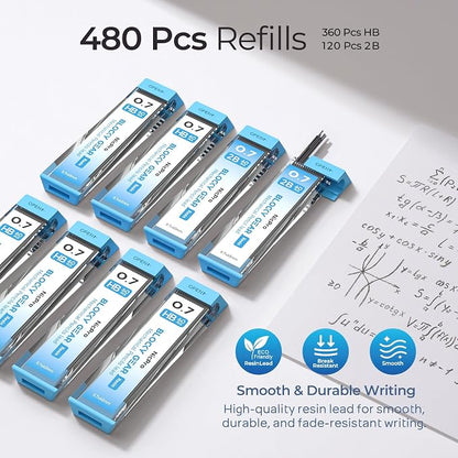 Nicpro Blocky Gear Mechanical Pencils 0.7 mm - Image 4