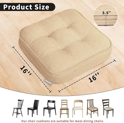 GOFORIT Memory Foam Cushion，Square Seat Cushions - Image 2