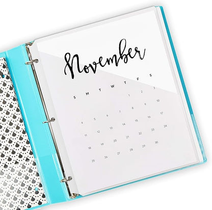 Avery Binder Pockets for 3 Ring Binders, for 8.5" x 11" Documents, Acid-Free - Image 5