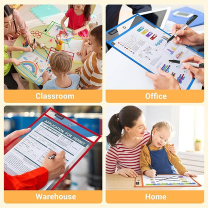 Gamenote 30 Pack Dry Erase Pockets - Image 7