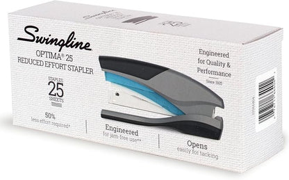Swingline Stapler, 25 Sheet Capacity, Optima 25, Jam Free, Soft Grip - Image 8