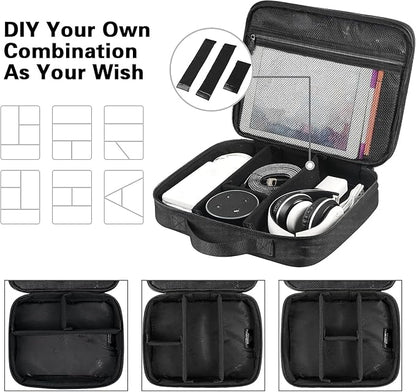 MATEIN Cable Organizer Bag, Large Travel Storage Bag Sturdy Tool Case - Image 6