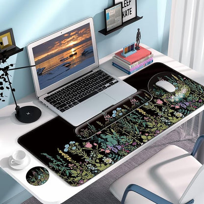 Desk Mat Set + Keyboard and Mouse Pad - Image 3