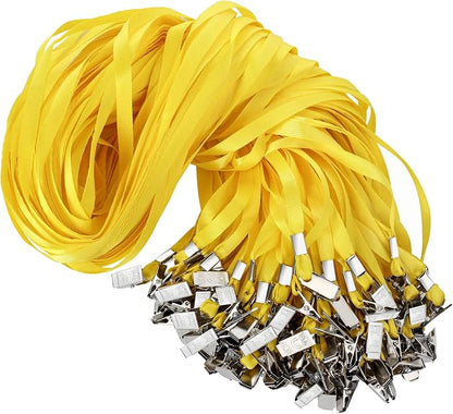 LOCONHA 100 Pack Yellow lanyards Lanyards by LOCONHA