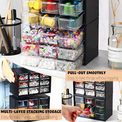 Marsui 4 Pack Desktop Storage Organizer - Image 5