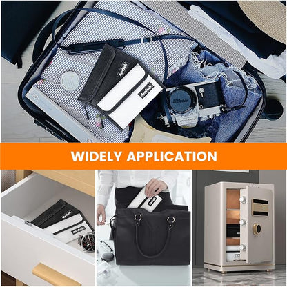 Fireproof Wallet, 5 x 8 inches, Waterproof Cash Bag - Image 7
