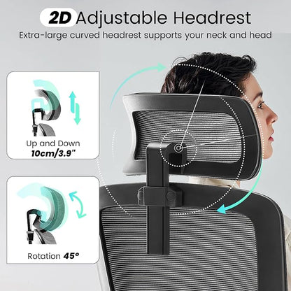 Fizzin Office Chair, Ergonomic Office Chair - Image 7