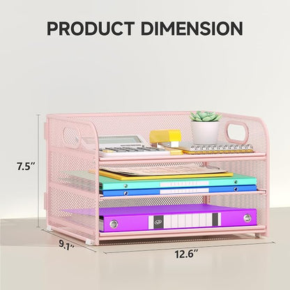 Cawukege 3 Tier Paper Organizer - Image 6