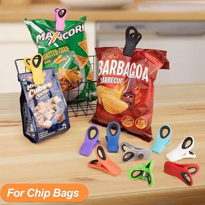 Jetmore 30 Pack Chip Clips Bag Clips, Office Paper Clamps - Image 4
