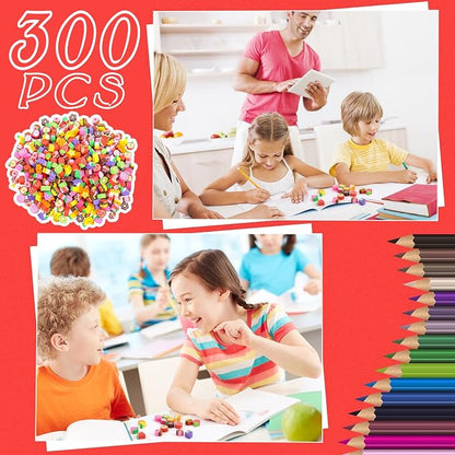 FOIMAS 300pcs Mini Cake Fruit Erasers - Image 4