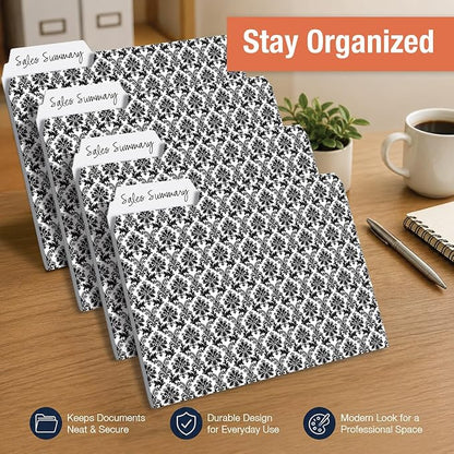 Current Elegant Black File Folders Value Pack - Image 3