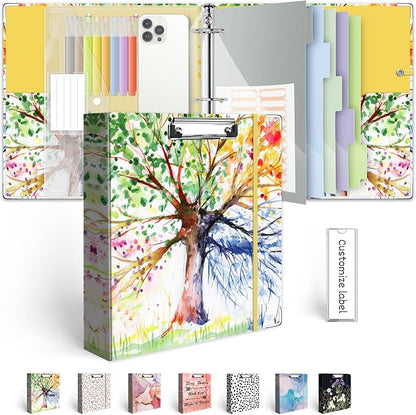 2 Inch 3 Ring Binder Organizer, Three Ring Binder by BVSSX