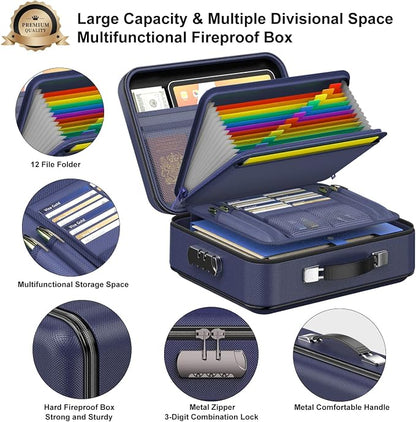 COLCASE Fireproof Document Box - Image 4