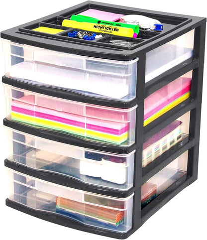 Gracious Living 4 Drawer Desktop & Countertop Organizer w/Organization Lid - Image 7