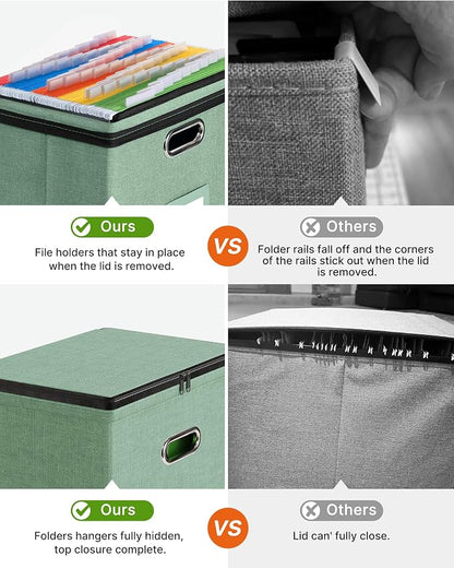 Oterri 2 Pack File Organizer Boxes - Image 4