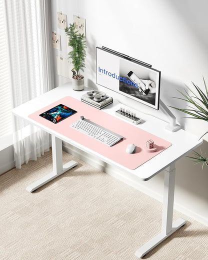 YSAGi Leather Desk Protector, Office Mat, Large Mouse Mat, Non-Slip PU Leather - Image 2